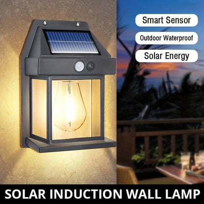 💡2025 Neue Energie Solarenergiesparende Wandlampe – Leuchtet auf, wenn jemand in der Nähe ist🌟