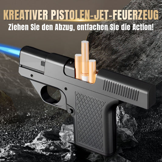 🔥⚡Cooles Butan-Pistolen-Jetfeuerzeug