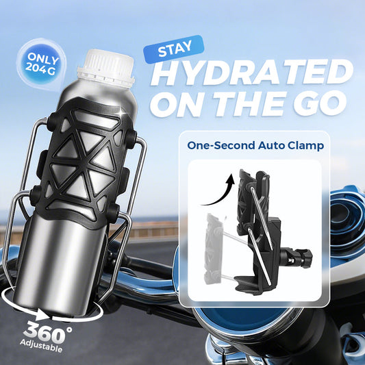 🎁 🚴‍♂️✨ Adaptiver Fahrradflaschenhalter – Praktisch und universell passend 🌟💧
