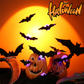 🔥🦇 Halloween-Atmosphäre mit leuchtenden 3D-Fledermäusen