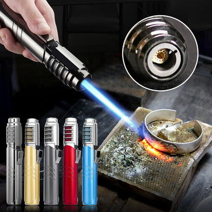 🔥⚡Superstarkes Taschenlampenfeuerzeug zum Kochen, Schweißen und Heimwerken