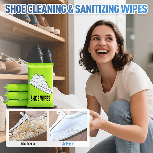 ✨Kaufen Sie 2 und erhalten Sie 1 gratis🔥Schnelle Feuchttücher für Schuhe