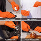 🔥✨Lebensmittelsicherheit, Umweltschutz und geruchlos Einweg-Nitril-Handschuhe 30 Stick