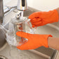 🔥✨Lebensmittelsicherheit, Umweltschutz und geruchlos Einweg-Nitril-Handschuhe 30 Stick