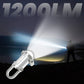 🔥⚡1200LM Superhelle Mini-Schlüsselanhänger-Taschenlampe, wasserdicht