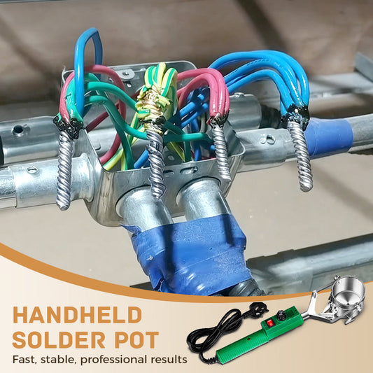 🔥🔨Handgehaltener Löttopf mit einstellbarer Temperatur
