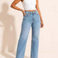 🔥👖Vintage-Jeans mit hoher Taille und geradem Bein für Damen
